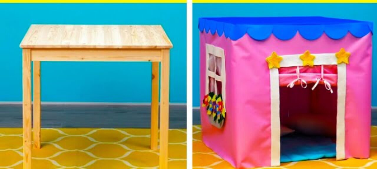 22 COOL DIY PLAYHOUSES YOU CAN MAKE IN 5 MINUTES