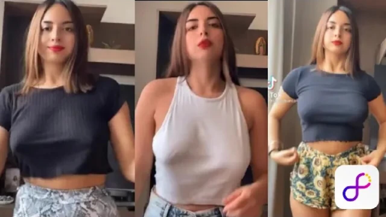 💥 Sexy girl boobs dance tiktok videos compilation | Hot girl tiktok videos