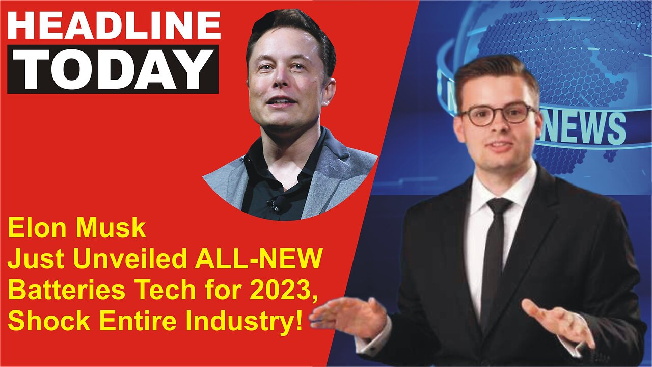 Elon Musk Just Unveiled ALL-NEW Batteries Tech for 2023, Shock Entire Industry!