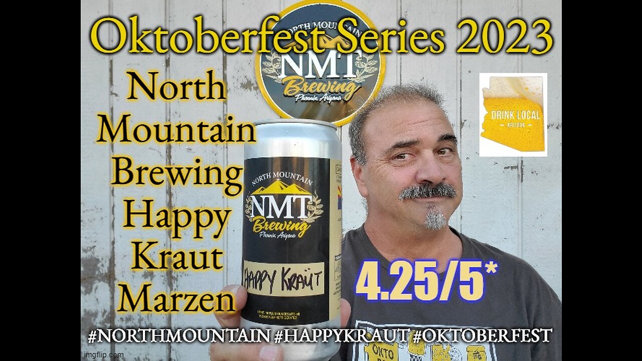 Oktoberfest Series 2023: North Mountain Brewing Happy Kraut Marzen 4.25/5