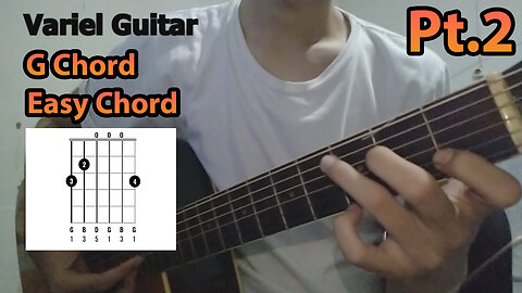 G Chord - Guitar Tutorial For Beginners | How To Play Guitar For Beginners | Easy Chord