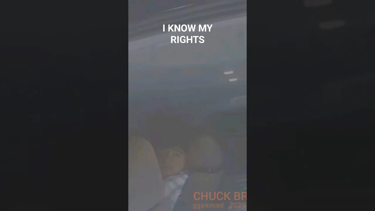 PASSENGERS REFUSE TO GIVE UP I.D. COP TUCKS TAIL AND KICKS ROCKS #civilrights #idfail