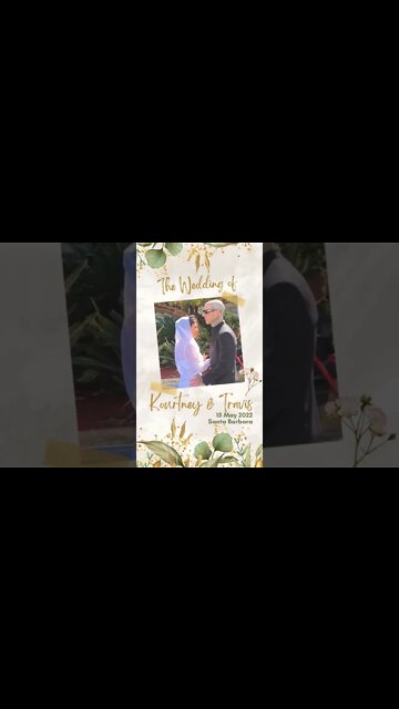 Travis Barker & Kourtney Kardashian Got Married. Check my TikTok for more 🤵‍♂️👰‍♀💒🔔 #kardashians