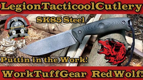 Work Tuff Gear Red Wolf! #worktuffgear #edc #bushcraft #outdoors #hiking #camping