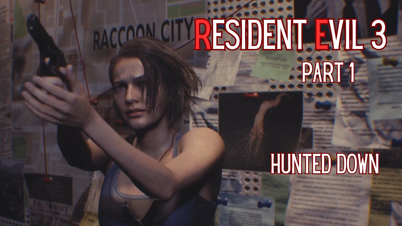 Resident Evil 3 Remake Part 1 - Hunted Down (PS5)