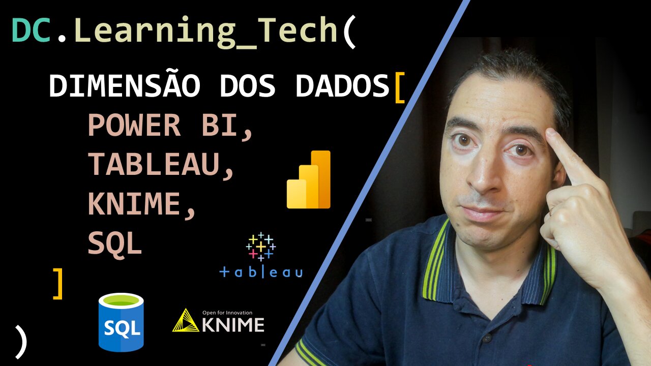 Como funciona Dimensão de Dados no Power BI, Tableau, Knime e SQL #cienciadedados