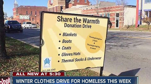 Horizon House holding winter clothes drive for homeless