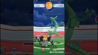 Pokémon GO - Fim de Semana de Reide de Rayquaza 6º Reide de 10 Reides de Rayquaza