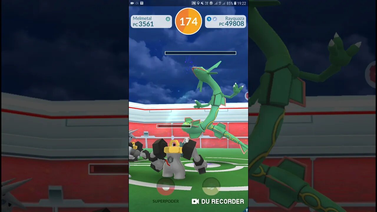 Pokémon GO - Fim de Semana de Reide de Rayquaza 6º Reide de 10 Reides de Rayquaza