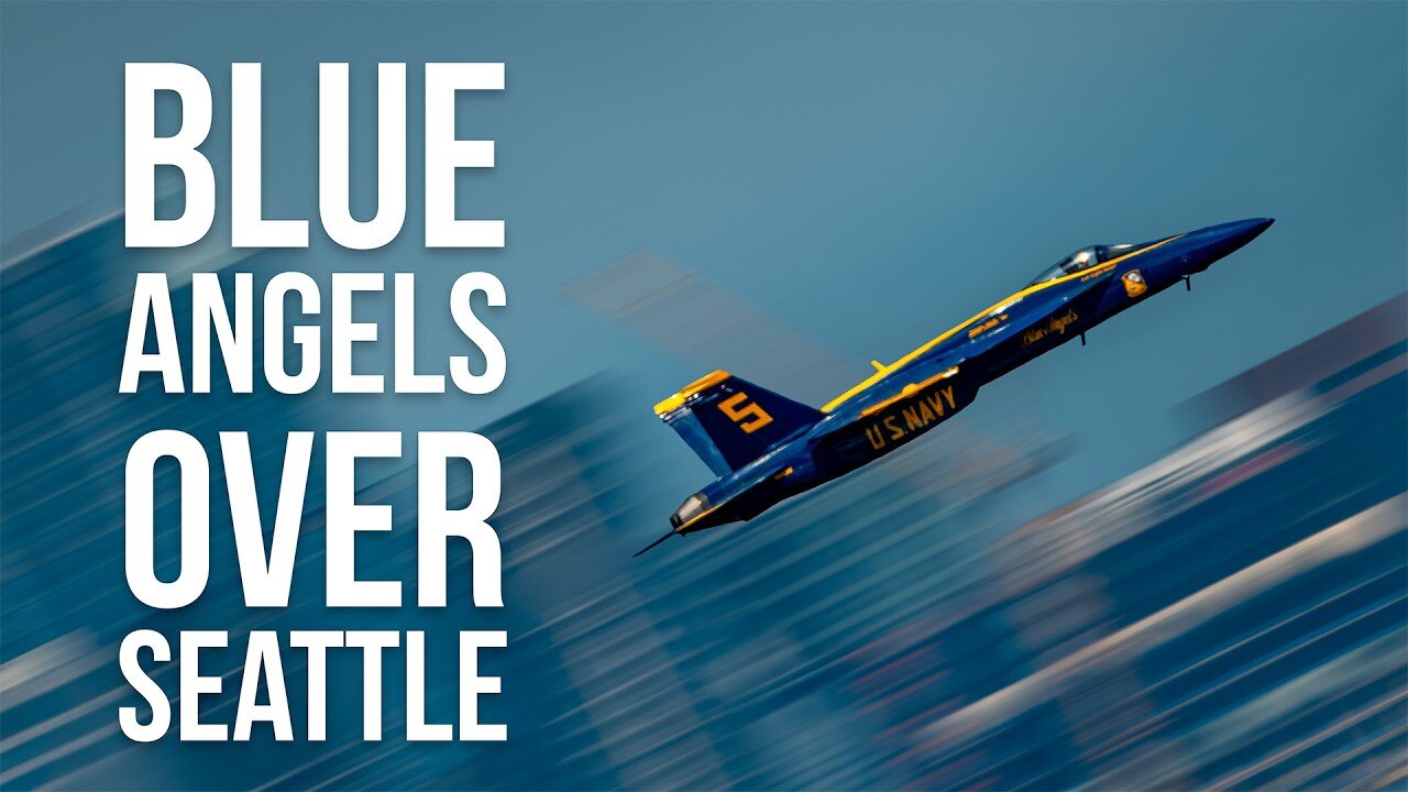 Blue Angels Air Show Take Over! 2024 Seattle Seafair Air Show