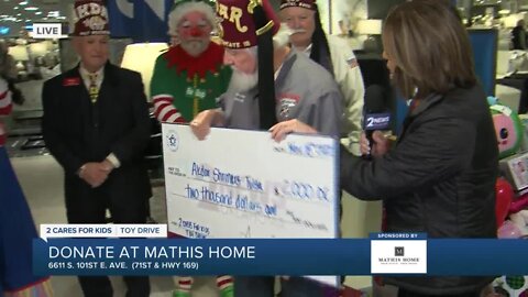 2 Cares For Kids Toy Drive