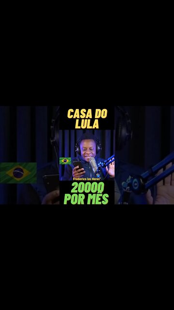 lula e casa de 2000 mil por mês#cortespodcastbr #shorts 👈