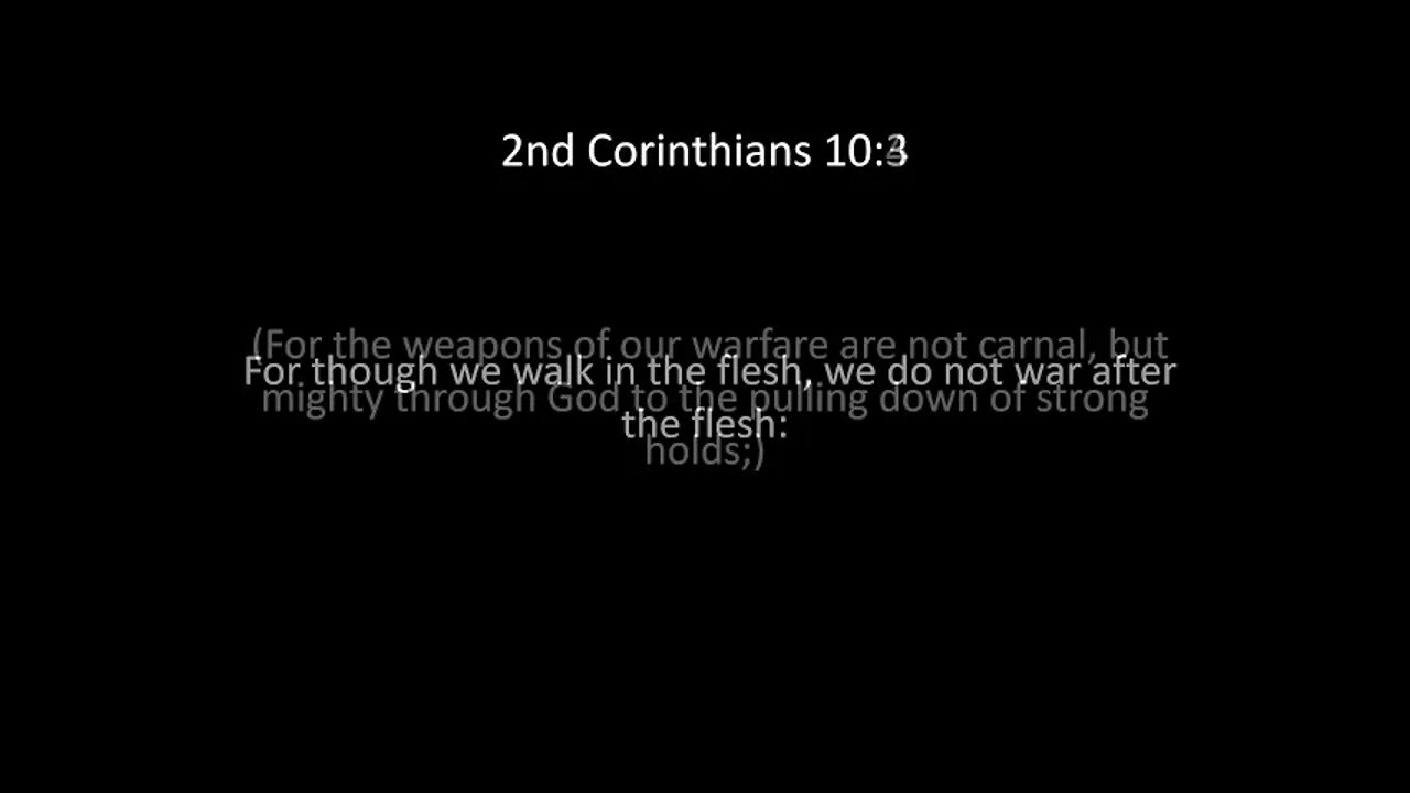 2nd Corinthians Chapter 10