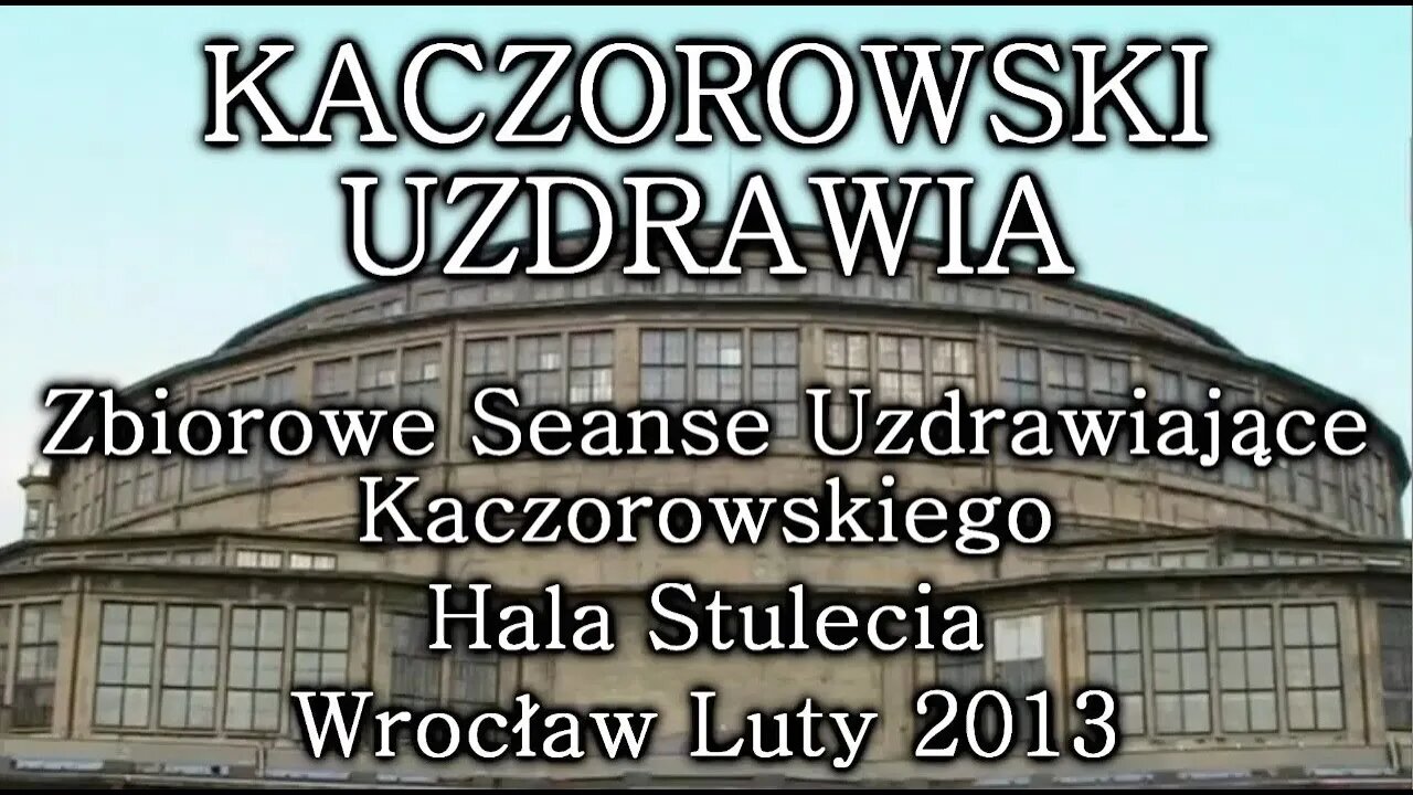 UZDROWIENIA - ZBIOROWE SEANSE - INNE TECHNIKI HIPNOZY, DZIAŁANIA NA PODŚWIADOMOŚĆ /2013 ©TV - IMAGO