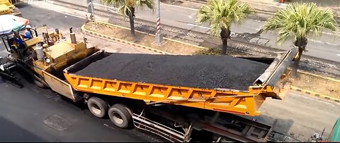 World Amazing Modern Road Construction Machines, Incredible Fastest Asphalt Paving Equipment Machine