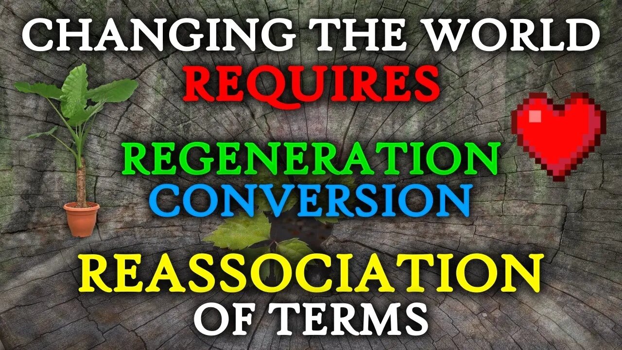 Changing The World Requires Re-Definition By Way Of Social & Cultural Understandings Of The World
