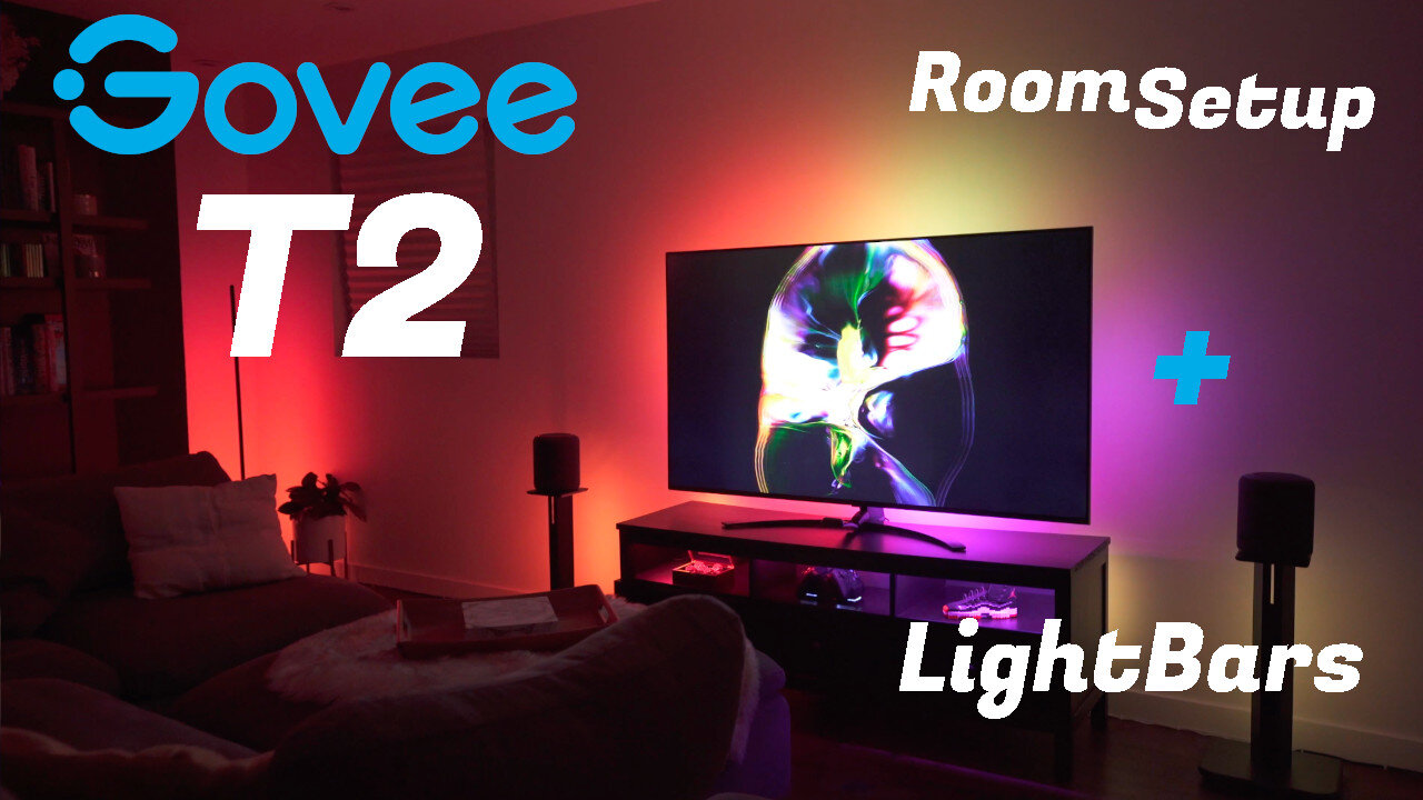 Govee Envisual TV T2 + light bars immersion setup