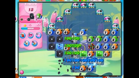 Candy Crush Level 3770 Talkthrough, 16 Moves 0 Boosters