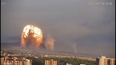 Ukrainian arms depot was hit by Russian missiles