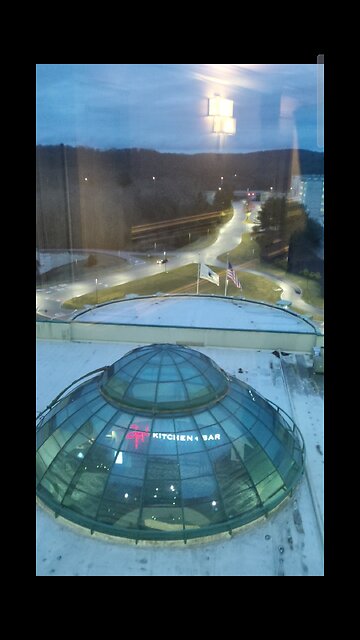 Foxwoods 14th floor view from Pequot Tower