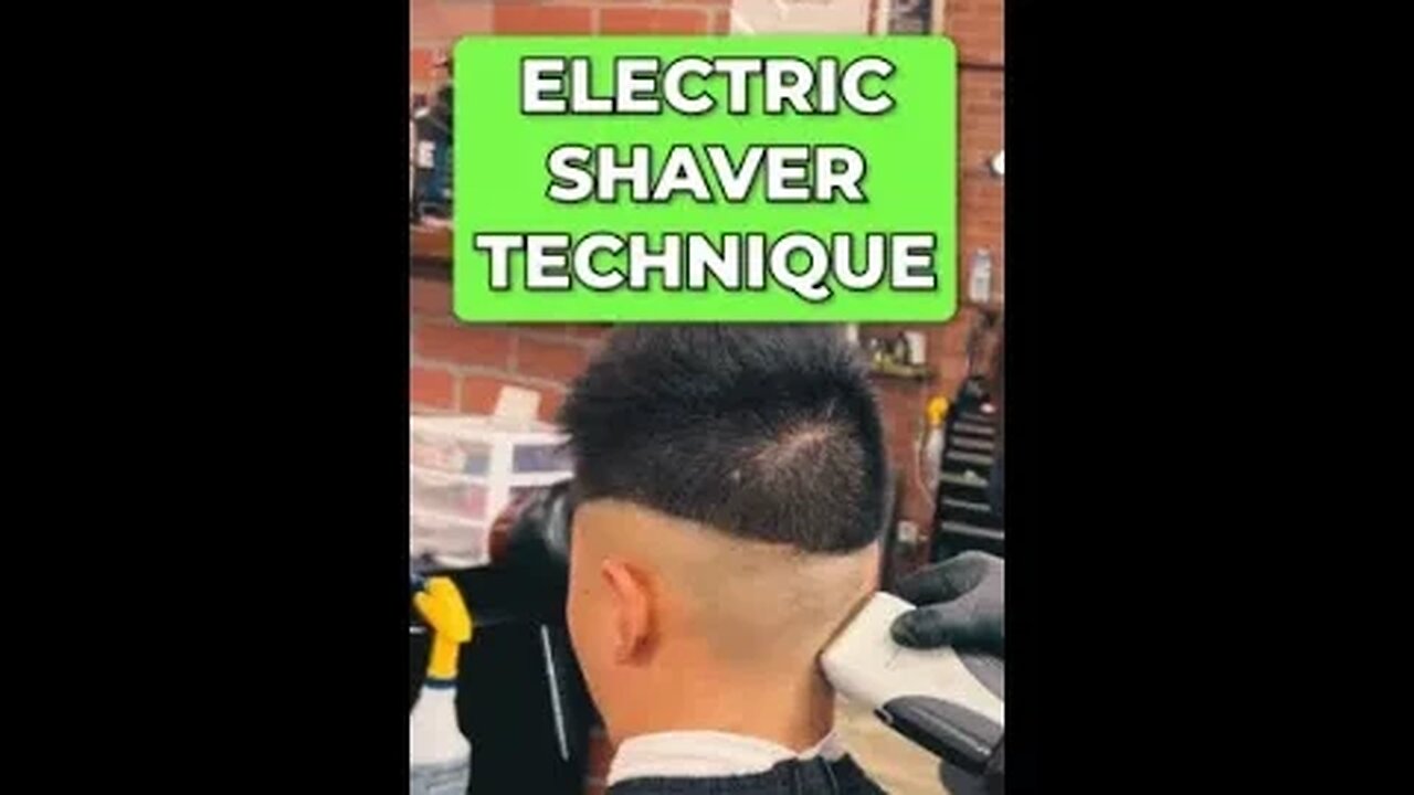 Electric Shaver Technique