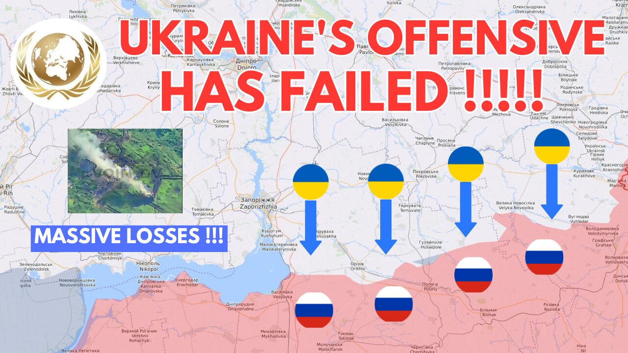 Ukraine's offensive has FAILED !!! MASSIVE LOSSES !!! Ukraine Conflict Report June 7 2023