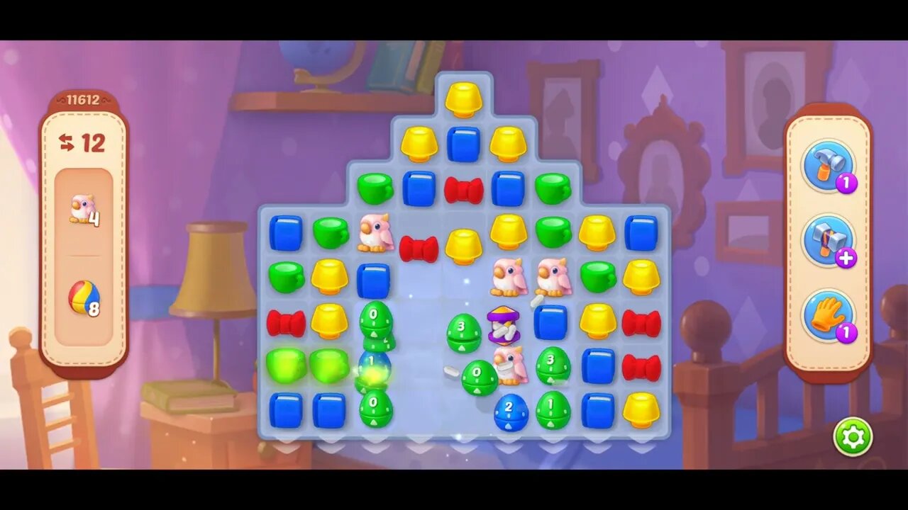 Playrix Homescapes Gameplay Walkthrough Level 11612