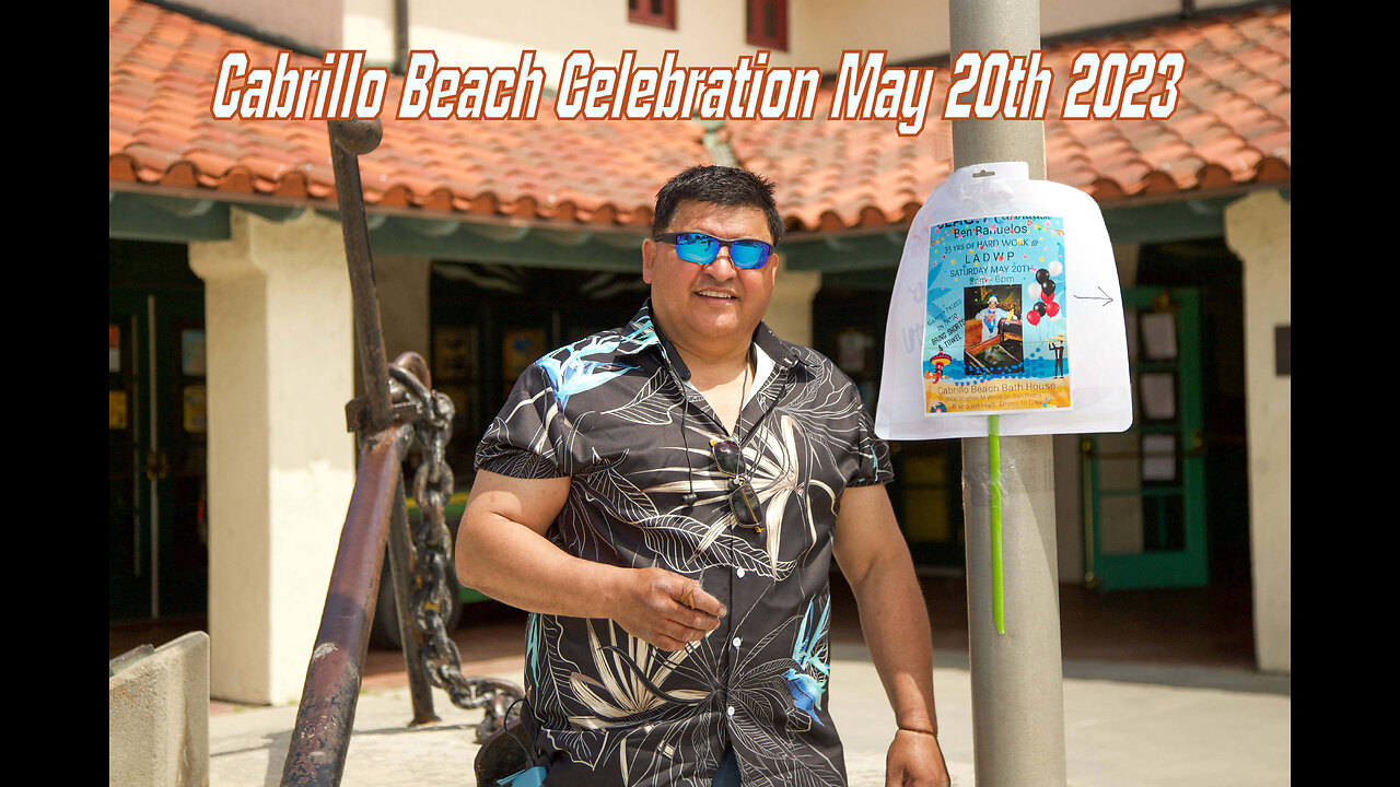 Ben's Cabrillo Beach Celebration on May 20th 2023 w Family and Friends