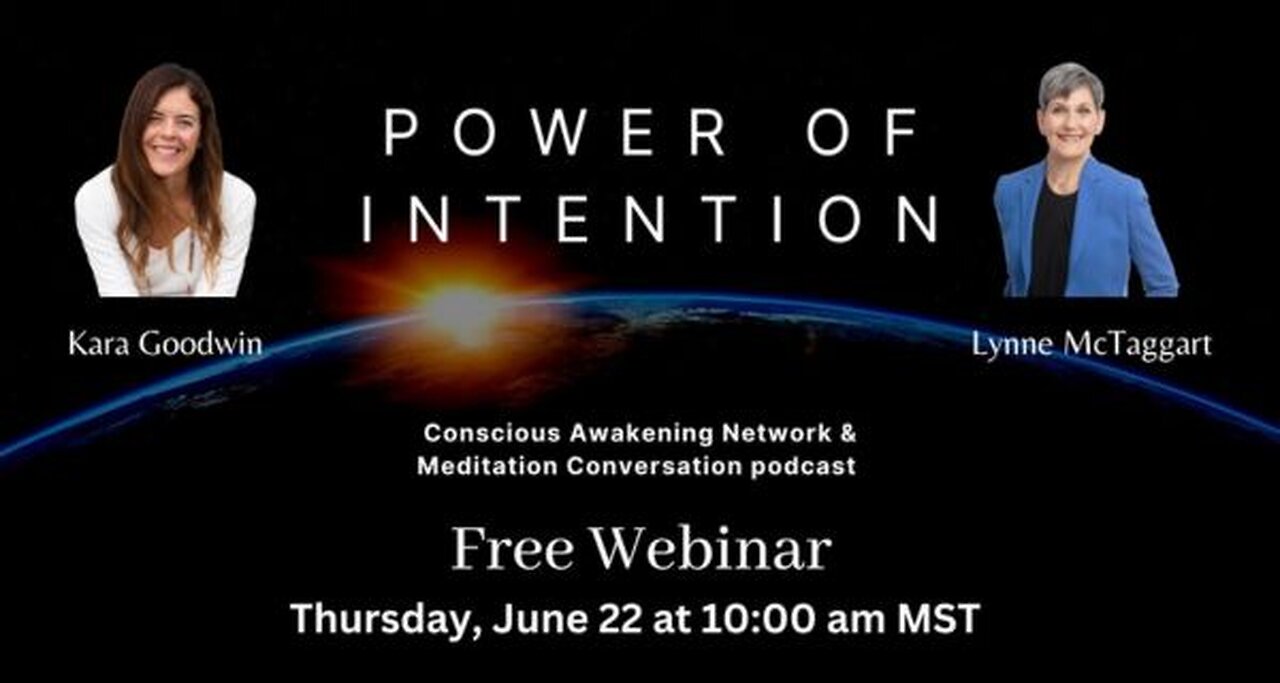 Healing w/Thought & Power of Intention - Lynne McTaggart