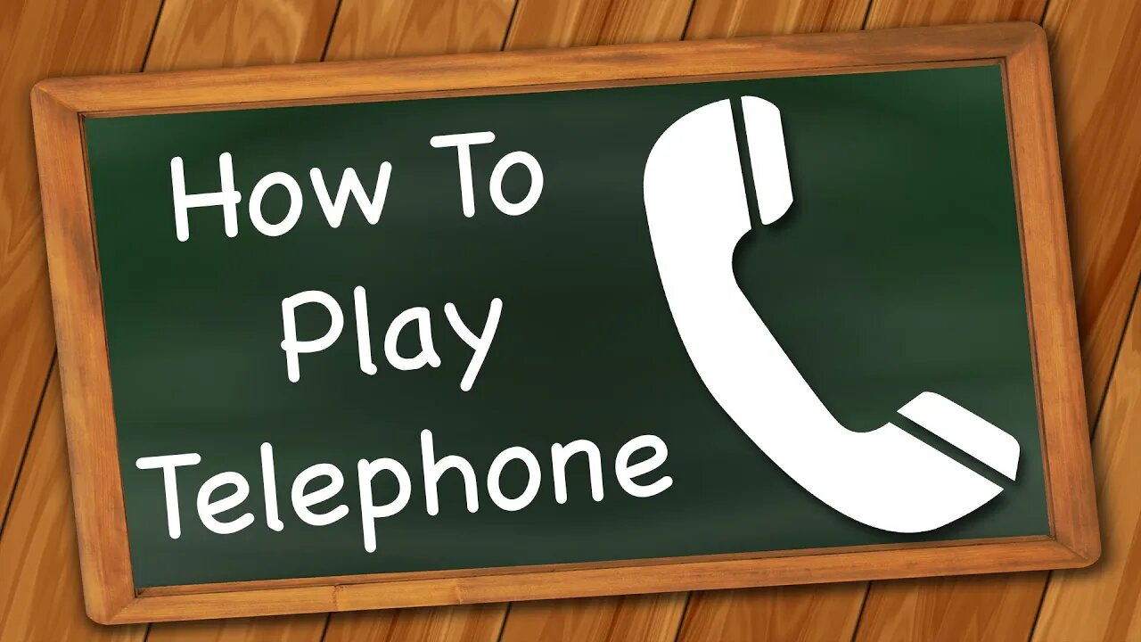 How to play Telephone