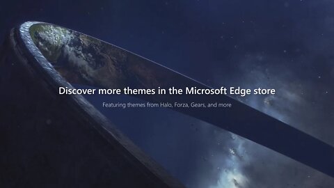 New Themes in Microsoft Edge