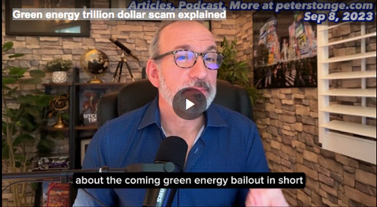 Green energy trillion dollar scam explained