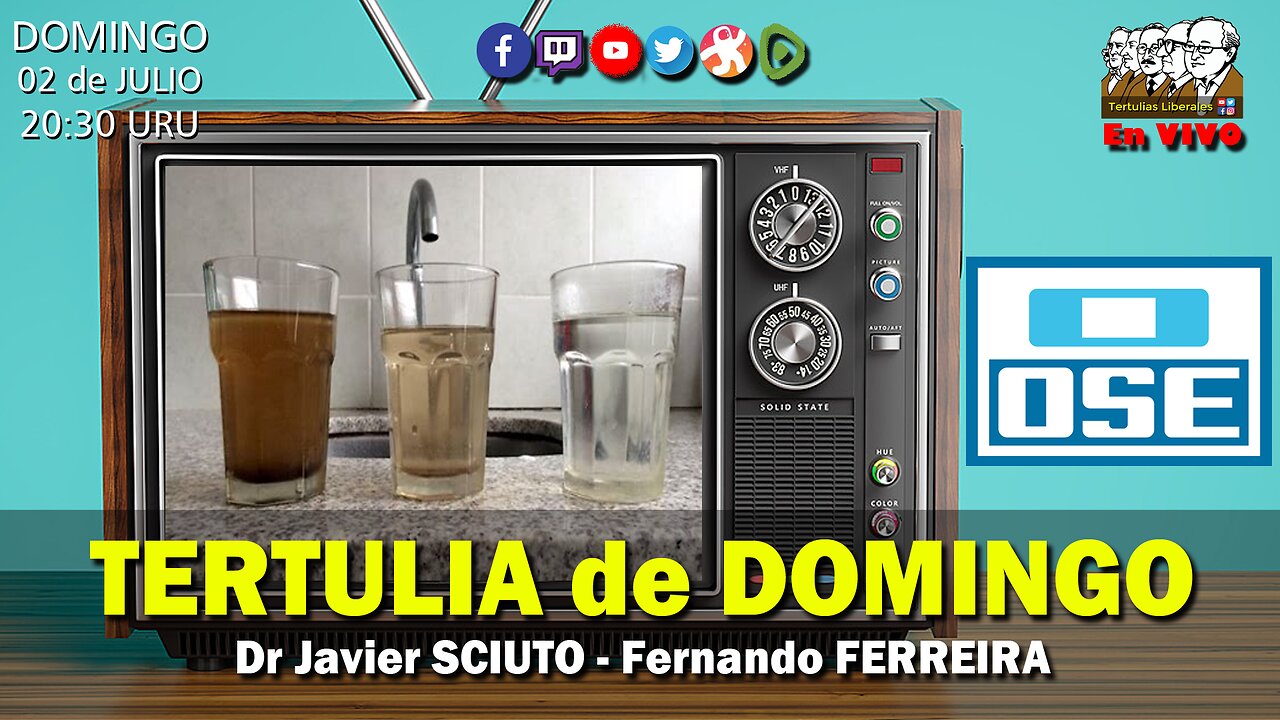 TERTULIA de DOMINGO: Dr Javier SCIUTO - Fernando FERREIRA (02/07/23)