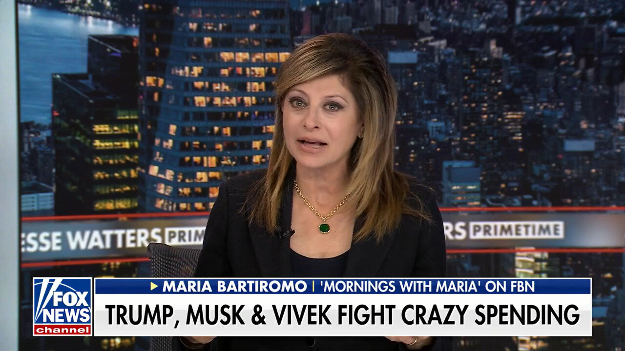 Maria Bartiromo Says People Don't Realize How Much Their Money Is Being Wasted