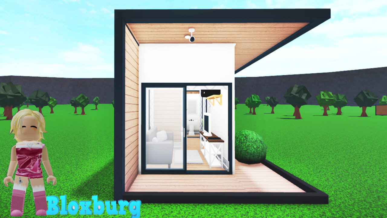 Build affordable and modern house in 8900$ bloxburg! #bloxburg #asheybloxbuild #affordable #modern