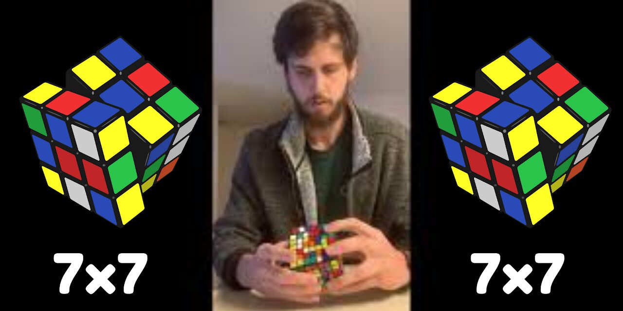 SOLVING A 7x7 RUBIK'S CUBE