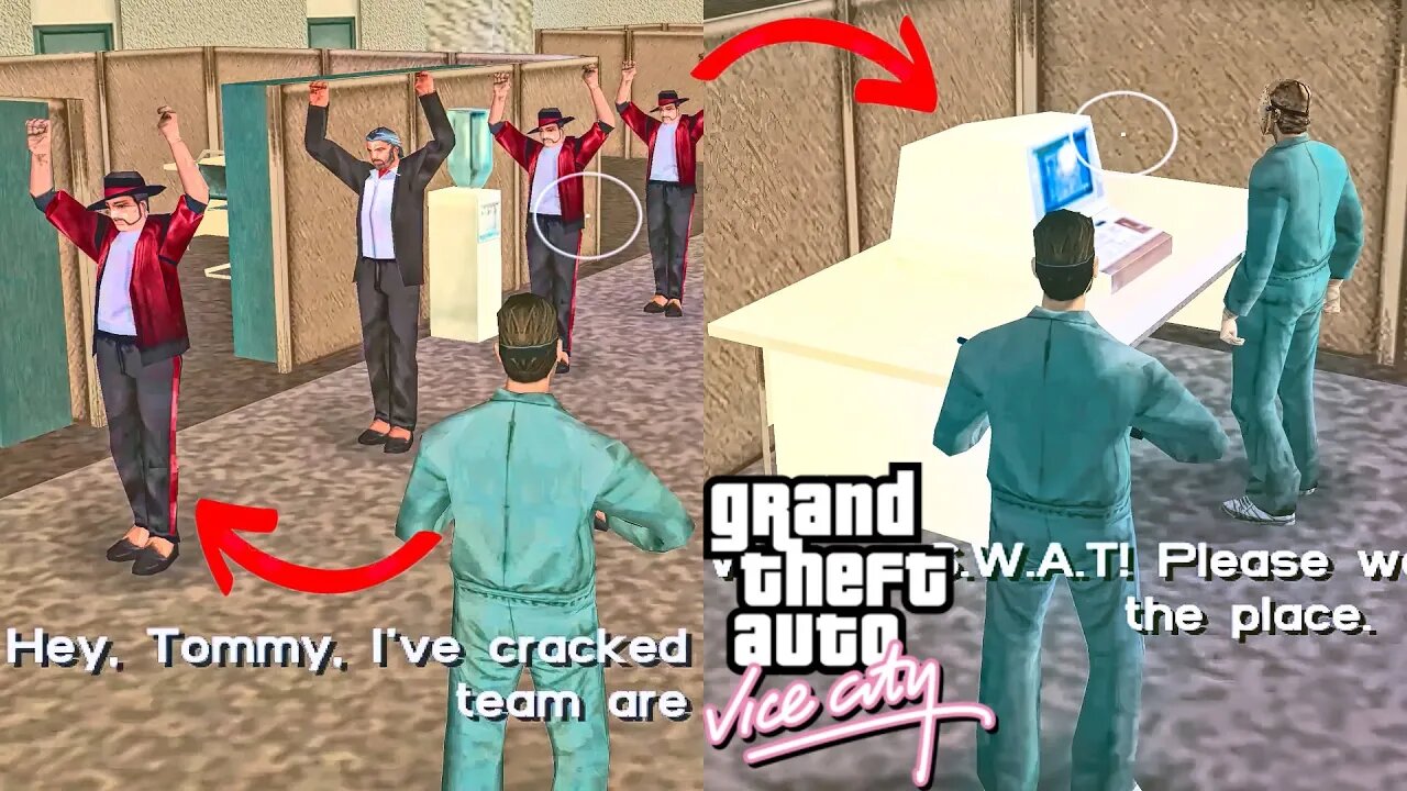 Secret Cyber Café Robbery Mission in GTA Vice City (Hidden Place & Secret CHEAT CODE)