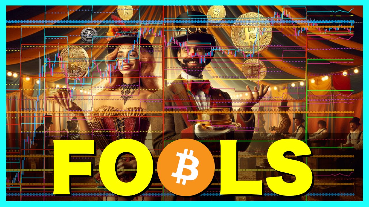 🐺 Bitcoin Trader Says: A Fool And His Money Are Soon Parted 🐺🚨LIVESTREAM🚨