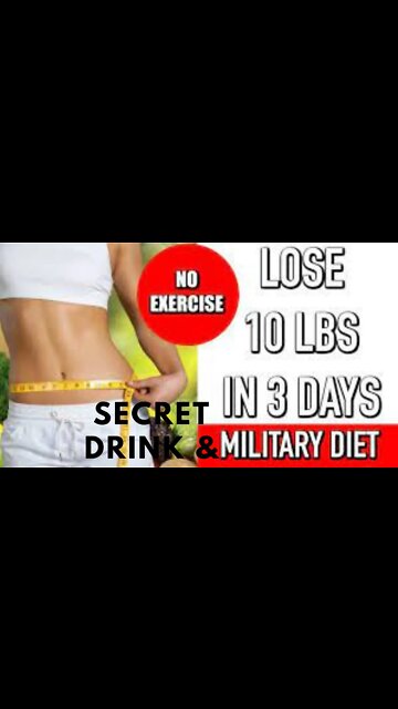 Secret Drink ??? How To Lose 10 Pounds Weight In 7 Days Without Exercise??? #Shorts