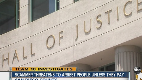 Scammer Threatens to arrest people unless they pay