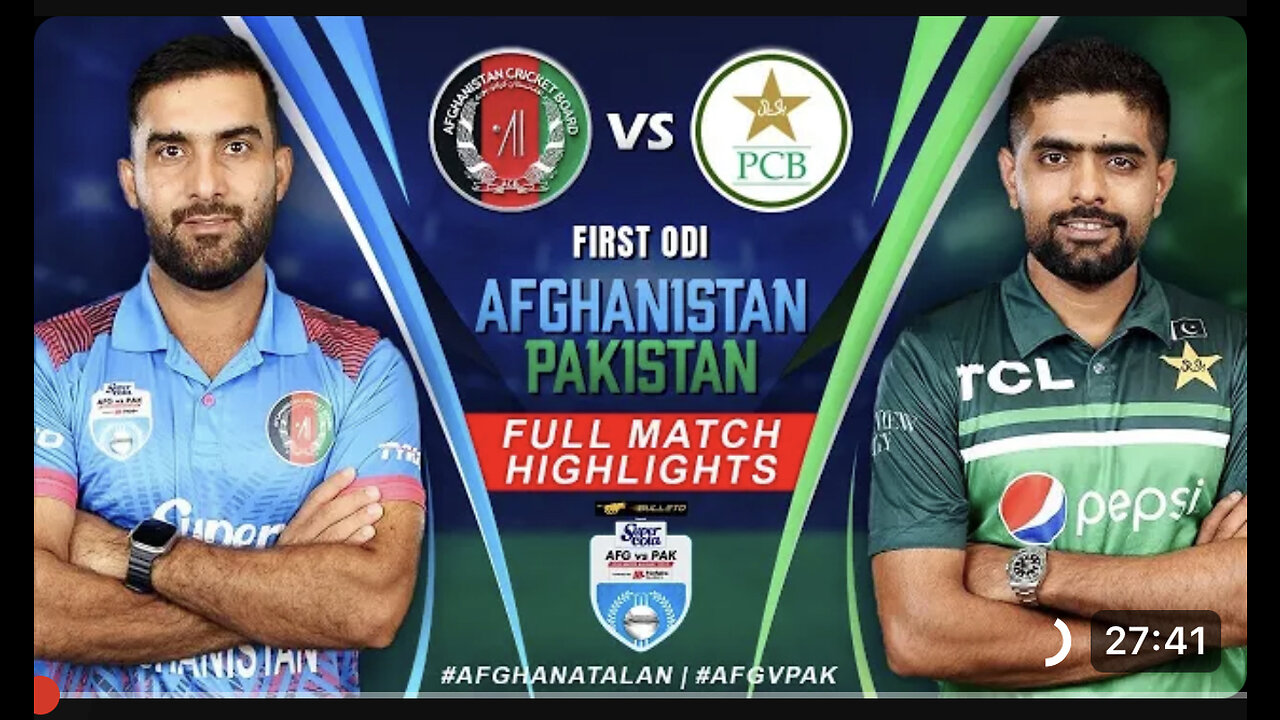 Afghanistan vs Pakistan Cricket Full Match Highlights (1st ODI) | Super Cola Cup | ACB