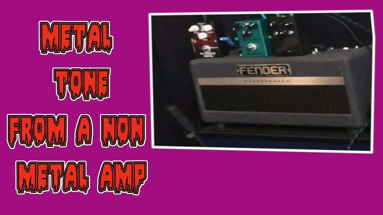 Fender Bassbreaker 007 A Metal Tone from a Non Metal Amp?