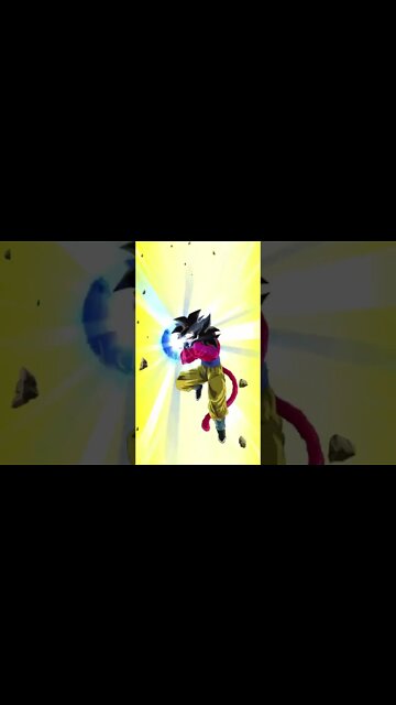 Super Saiyan 4 Goku Defeats a Cocky Vegeta! #dokkan #dokkanbattle #dragonball #dbz