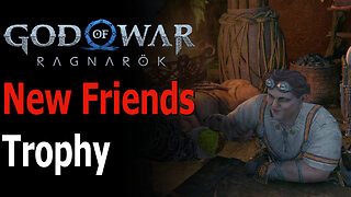 God of War Ragnarok - New Friends Trophy - The Mysterious Orb Favor