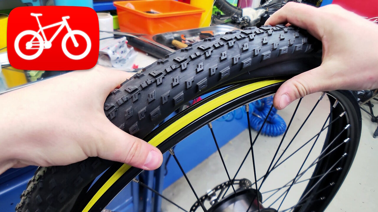 How to quickly change a tire on an electric bike. Step-by-step video tutorial