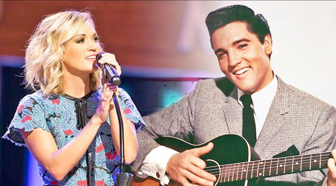 Elvis Presley And Carrie Underwood I'll Be Home For Christmas HD