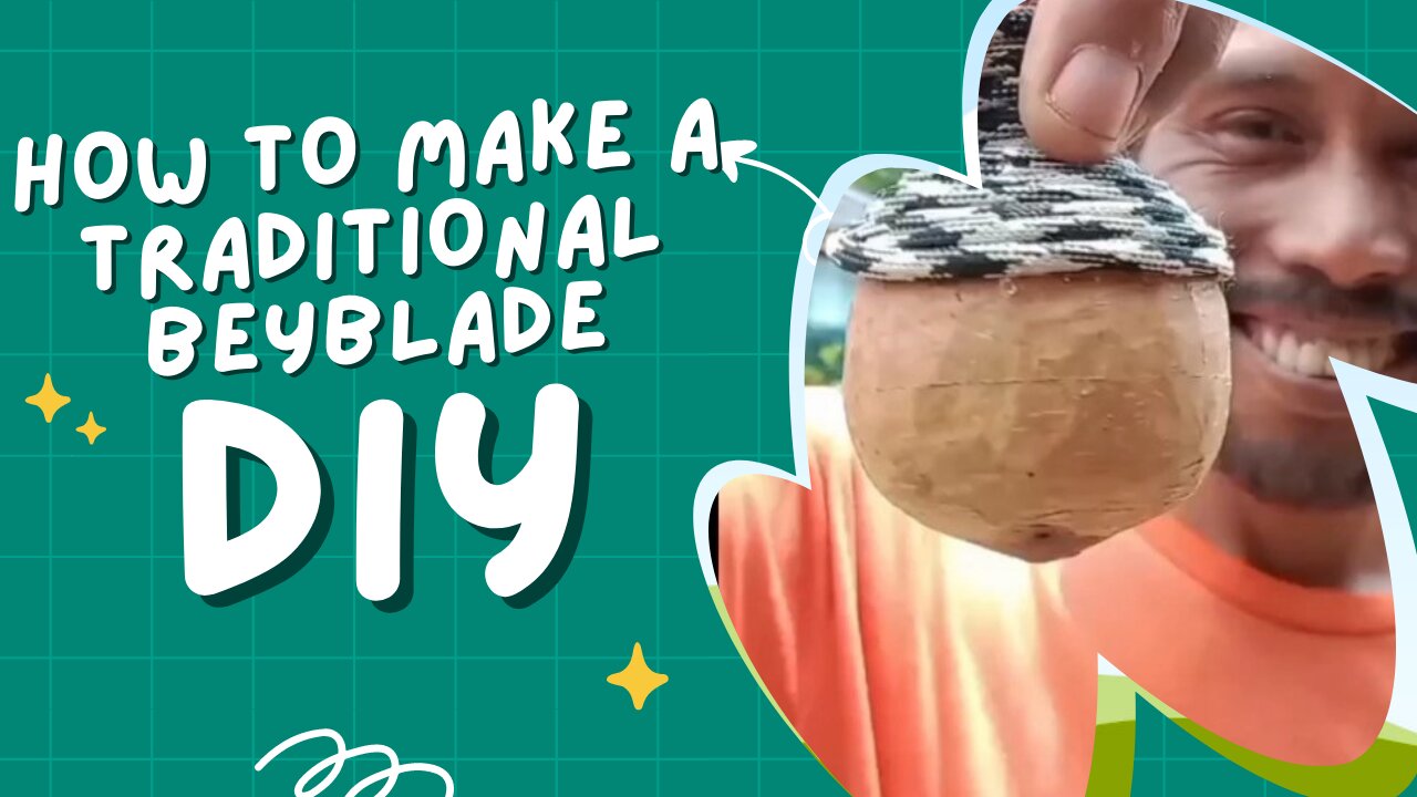 DIY || How to Make A Traditional Bayblade, Made In Indonesia