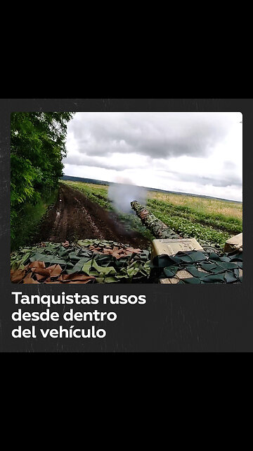 Así trabajan los tanquistas rusos durante la operación militar especial ‌