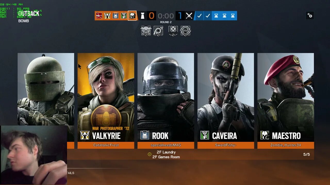 Playing Tom Clancy's Rainbow Six Siege While high Gameplay From 7/19/2020