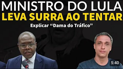 In Brazil Bullshit! LULA Minister gets a beating when he tries to explain the TRAFFICKING LADY to the Commission